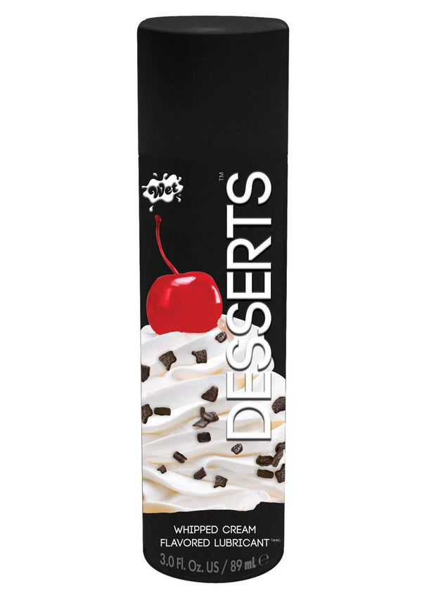 Desserts Flavored Lubricant Whipped Cream 3 Ounce