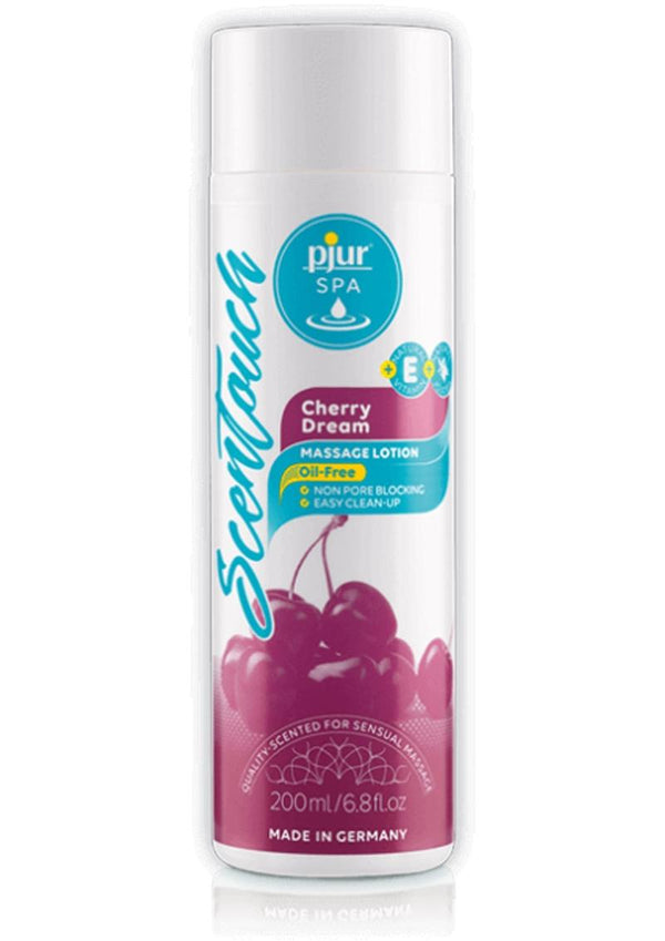 Pjur Spa Scent Touch Clear Massage Lotion Cherry Dream 6.8 Ounce