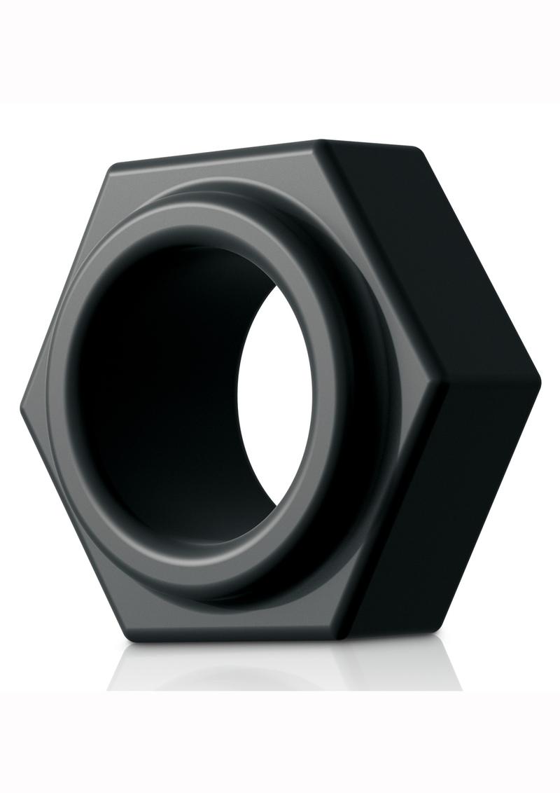 Sir Richard's Control Super Nut Silicone Cock Ring - Black