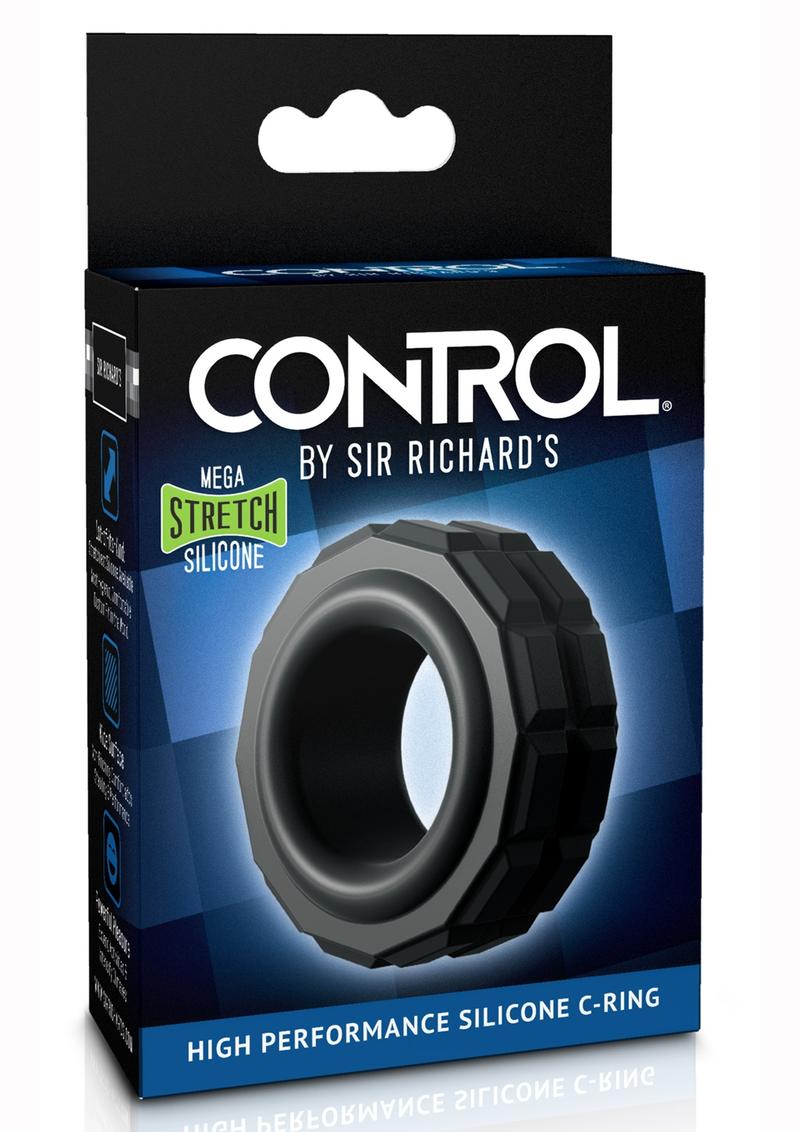 Sir Richard's Control High Performance Silicone Cock Ring - Black