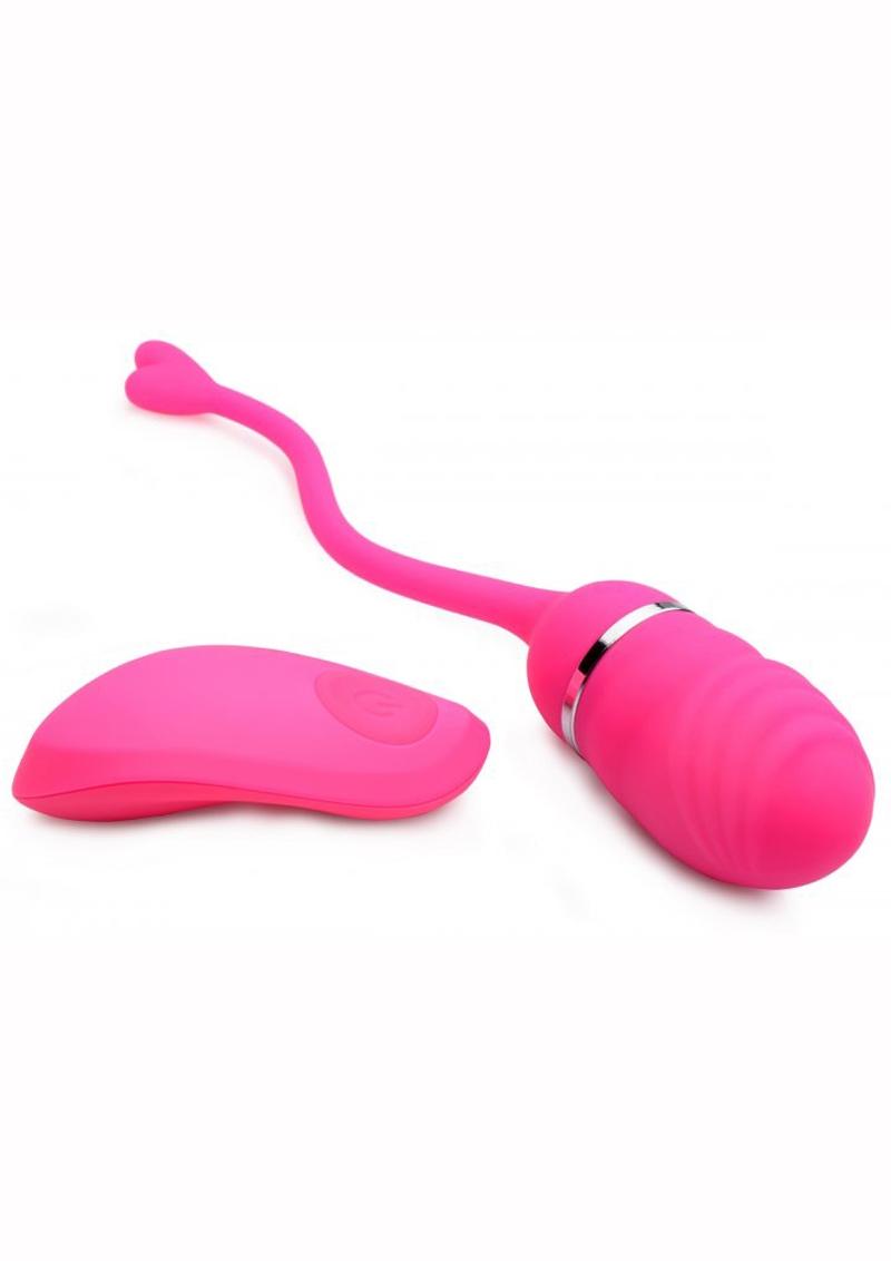 Frisky Luv Pop Rechargeable Remote Control Egg Vibrator Pink