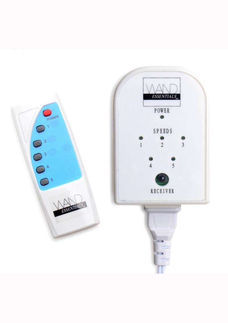 Wand Essentials EZ-Touch Wireless Remote Wand Massager Controller - White