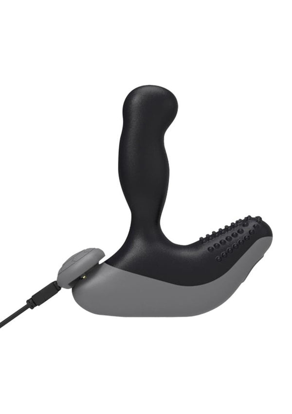 Revo 2 Recharged Prostate Massager Silicone Rechargeable Splashproof Grey