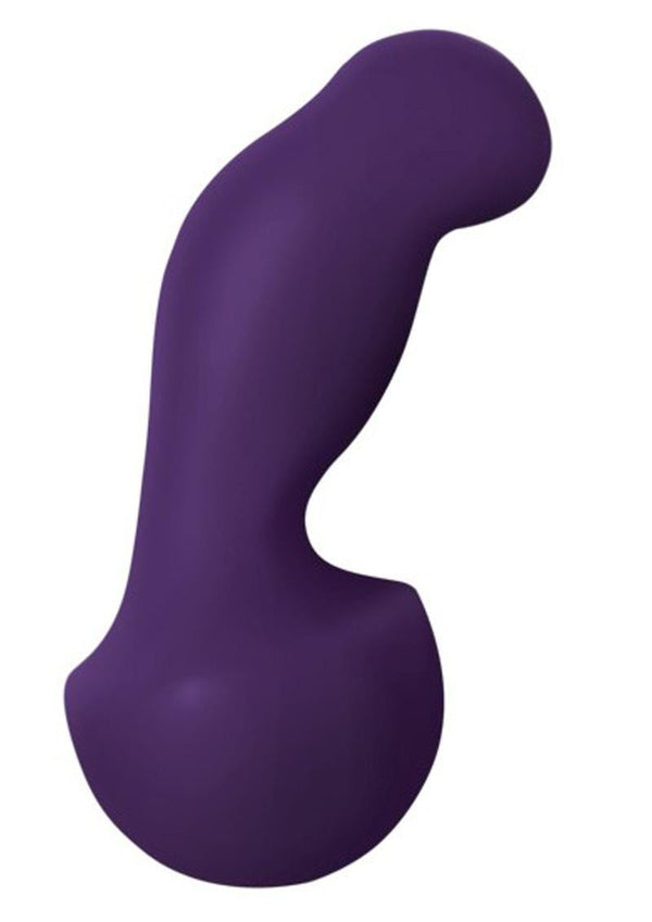 Nexus Gyro Silicone 'Hands Free' G-Spot And P-Spot Dildo - Purple