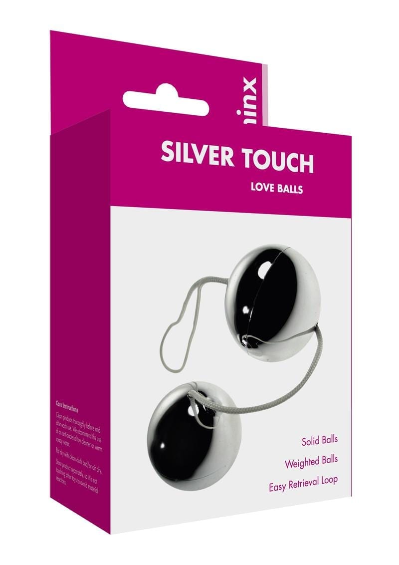Minx Silver Touch Kegal Love Balls - Silver