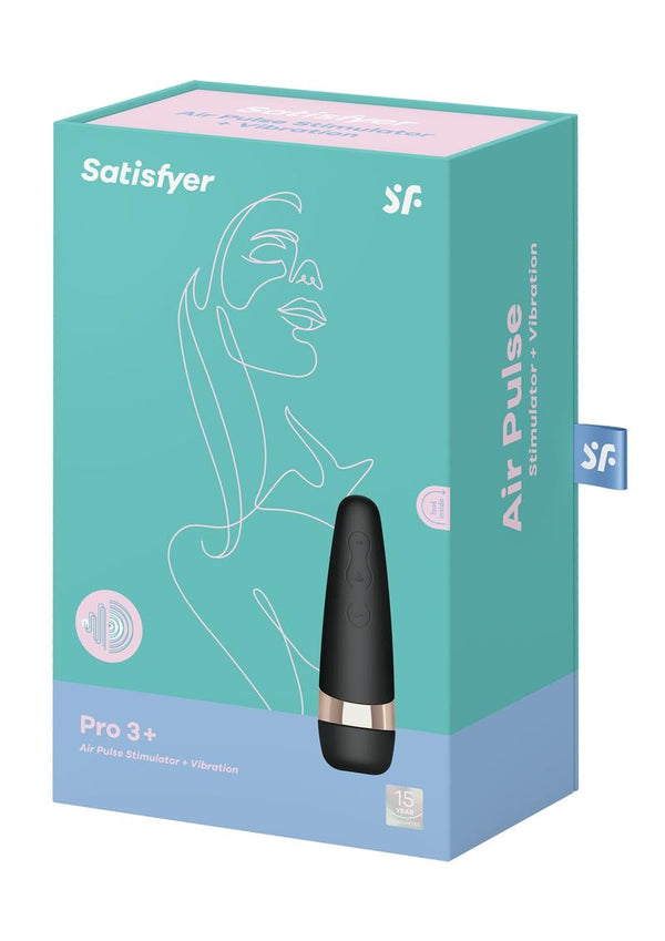 Satisfyer Pro 3 Vibration Black Female Stimulation