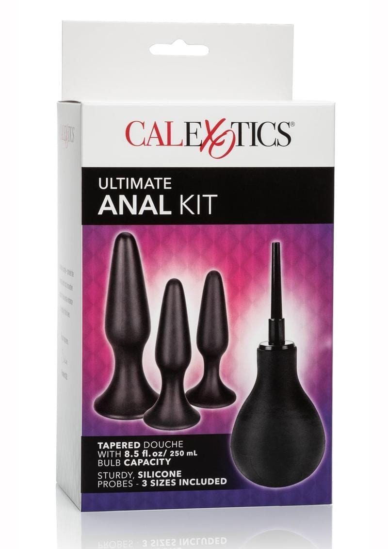 Ultimate Anal Kit Silicone Black