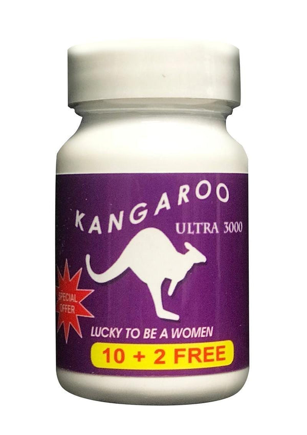 Kangaroo Ultra 3000 Sexual Enhancement For Her Violet Pills 10 Counts Per Bottle