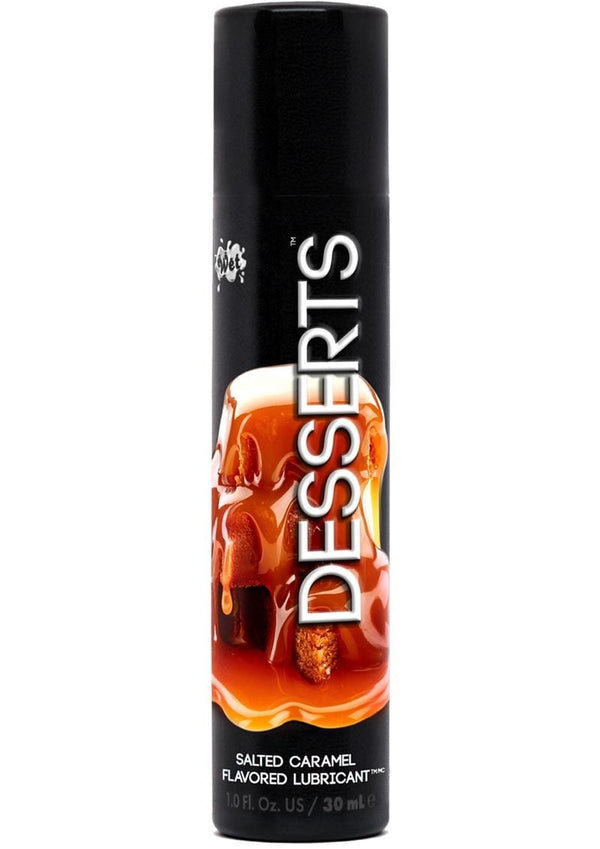 Desserts Water Based Flavor Lubricant Salted Caramel 1 Ounce