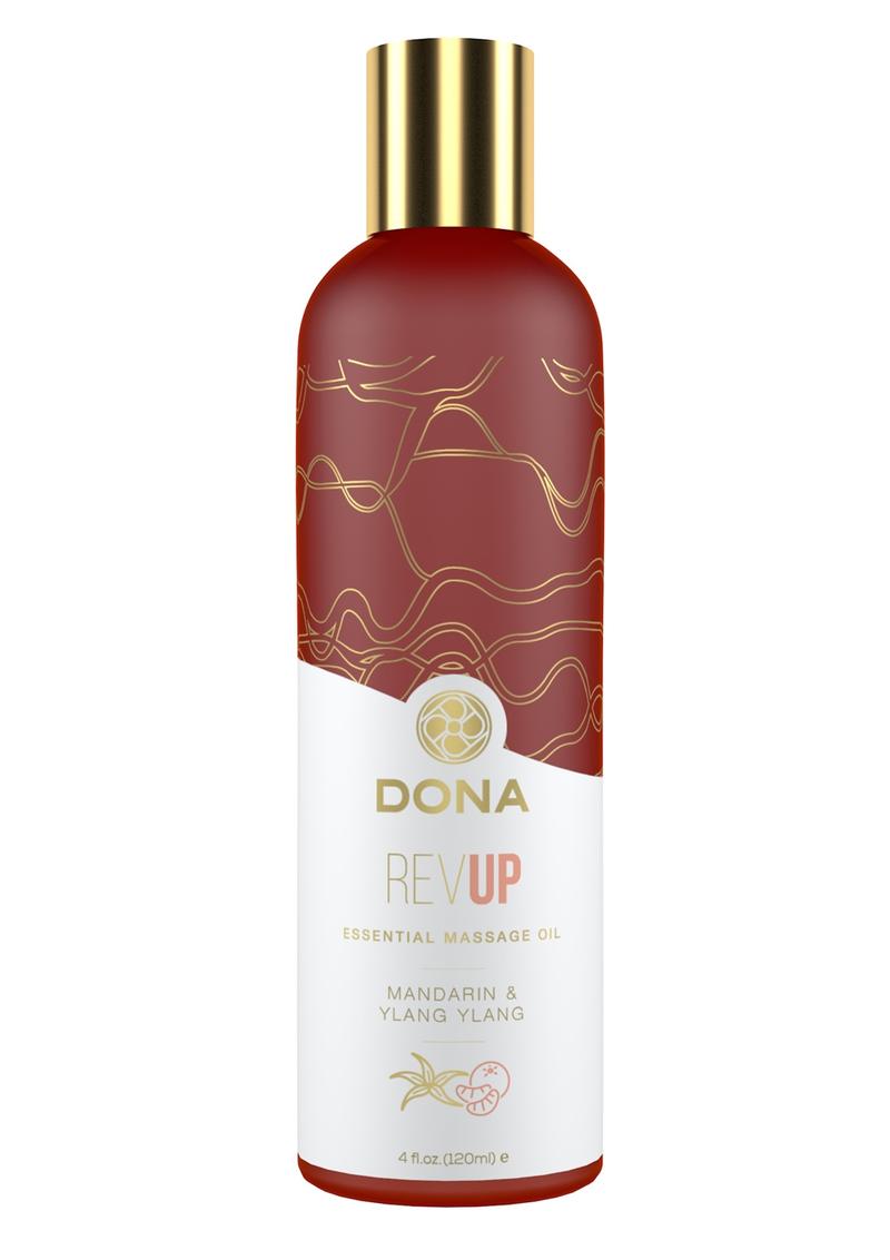 Dona Essential Massage Oil Revup Mandarin & Ylang Ylang