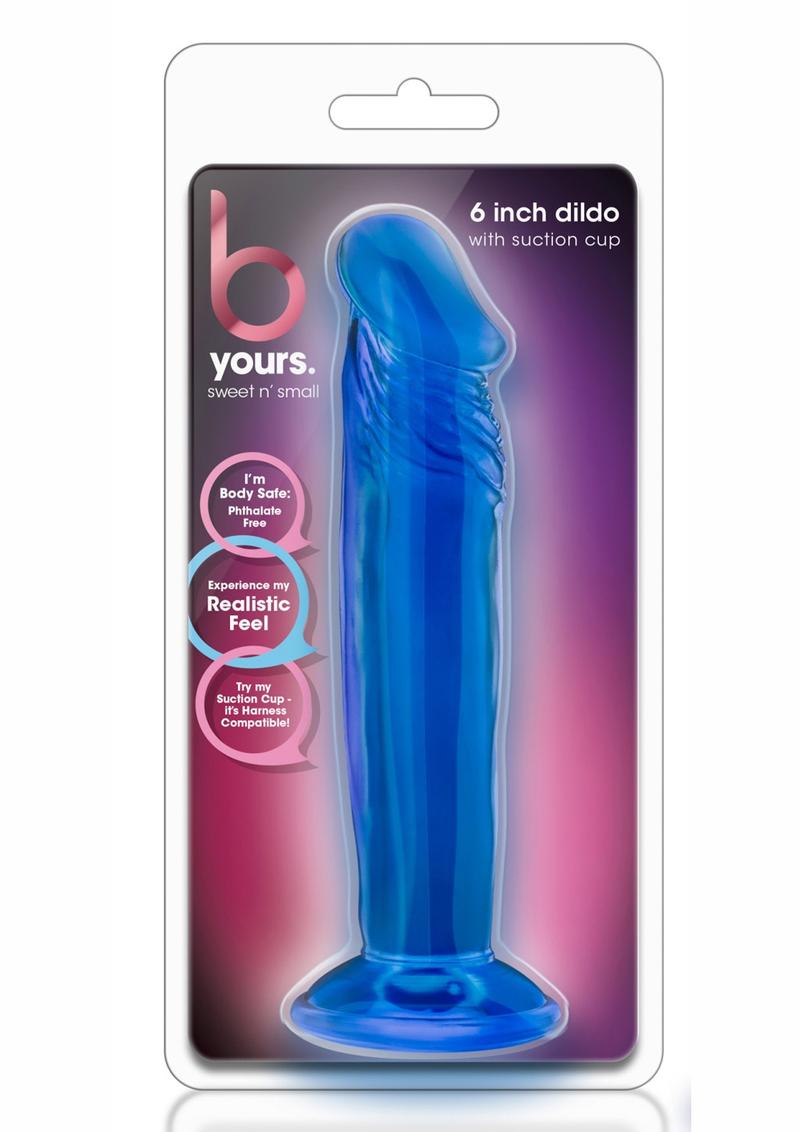 B Yours Sweet N Small Dildo 6In - Blue