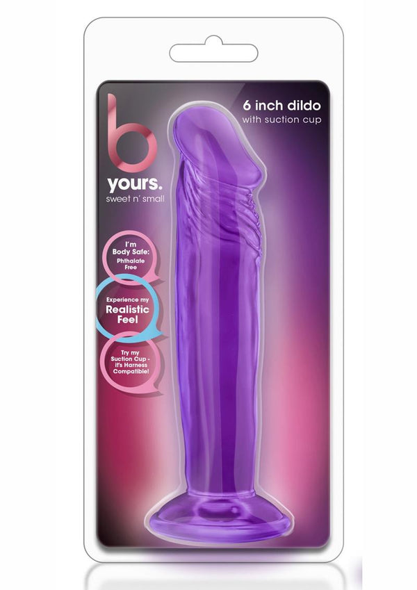B Yours Sweet N Small Dildo 6In - Purple