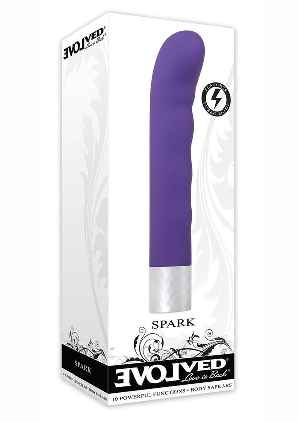 Spark G Spot Vibe Multifunction Waterproof Purple