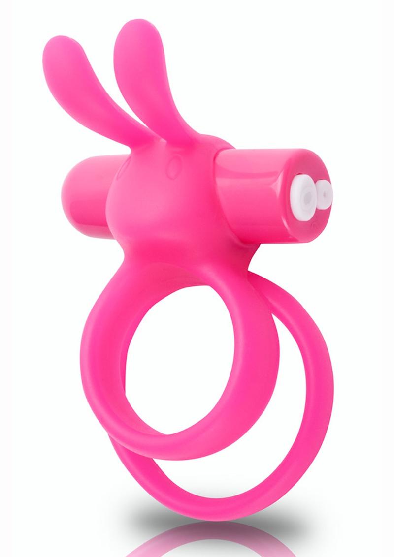 Charged Ohare Xl Silicone Usb Rechargeable Wearable Rabbit Vibe C-Ring Pink (Individual)