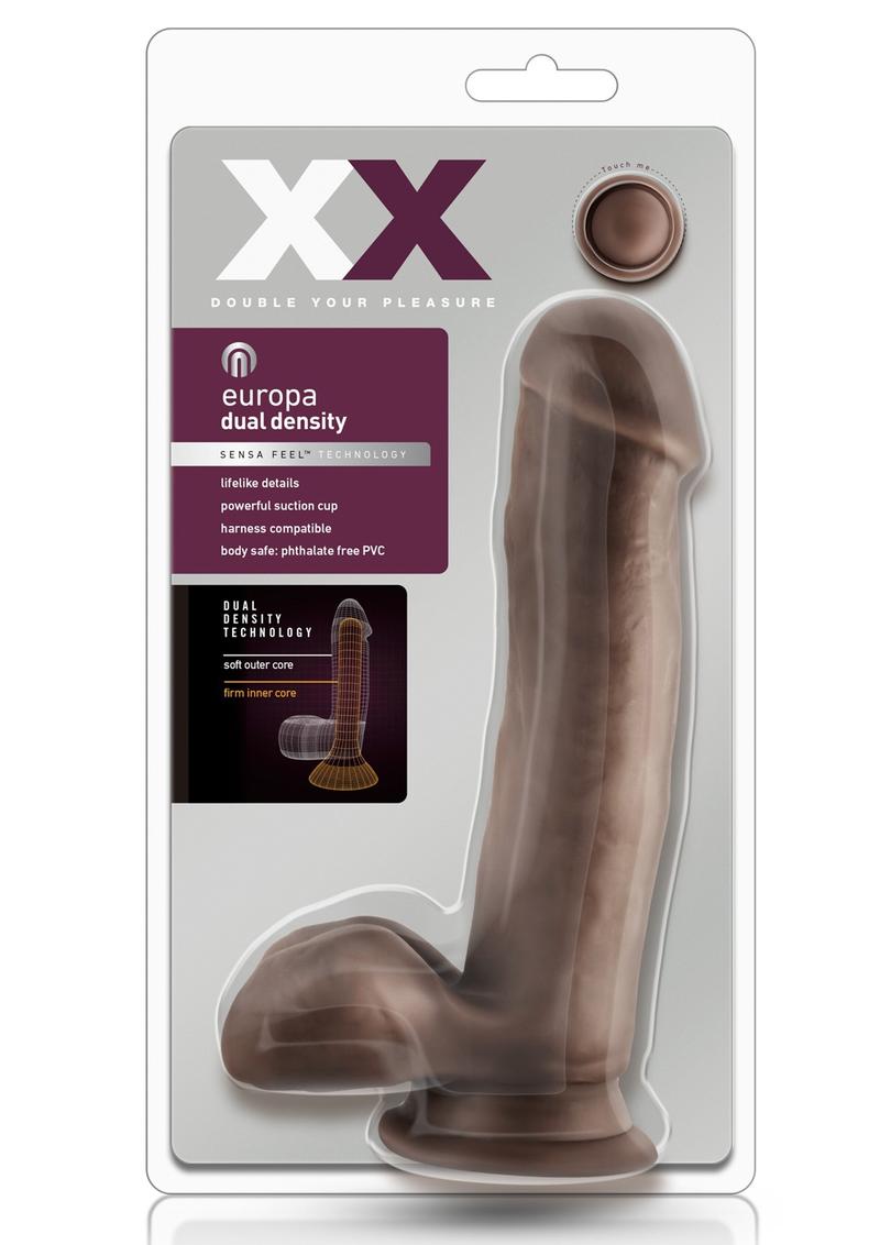 Xx Europa Chocolate Dildo Harness Accessory Suction Cup