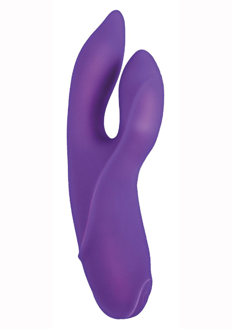 Bela Tantalizer Vibrating Massager 12 Function Usb Rechargeable Waterproof Purple