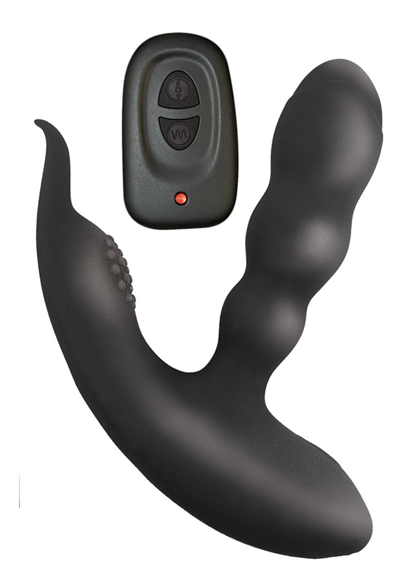 Anal Ease Coll Remote Control Pspot Blk Prostate Stimulator