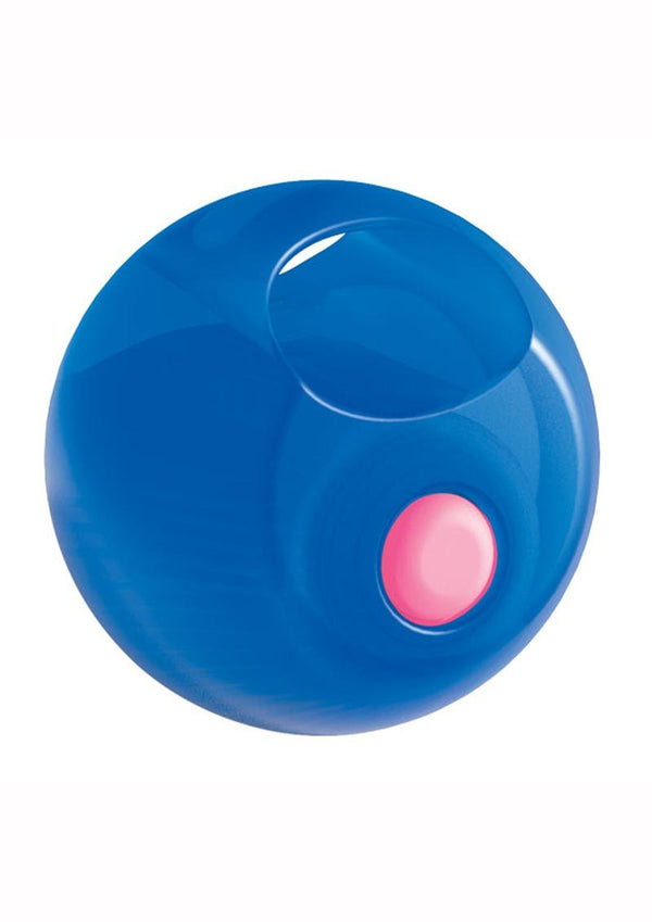 Rock Candy Gummy Balls Blue Finger Vibrator