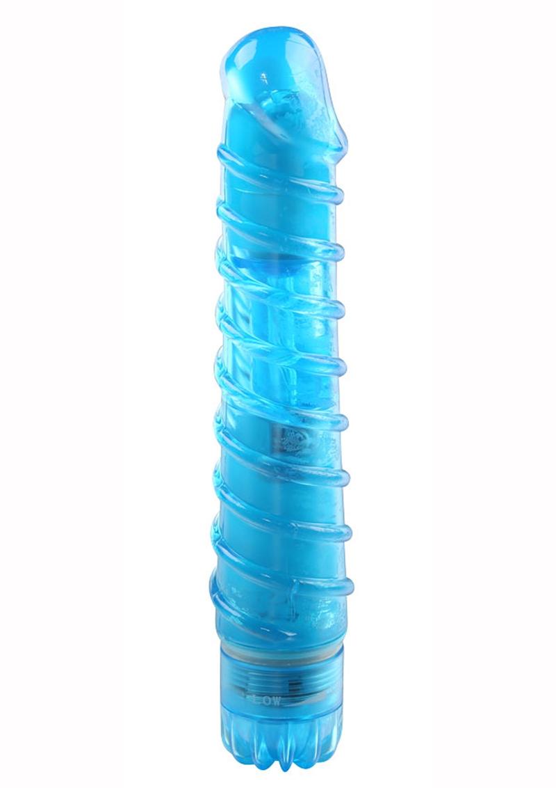 Rock Candy Ima Joy Multi Speed  Twist Vibrator Waterproof Blue