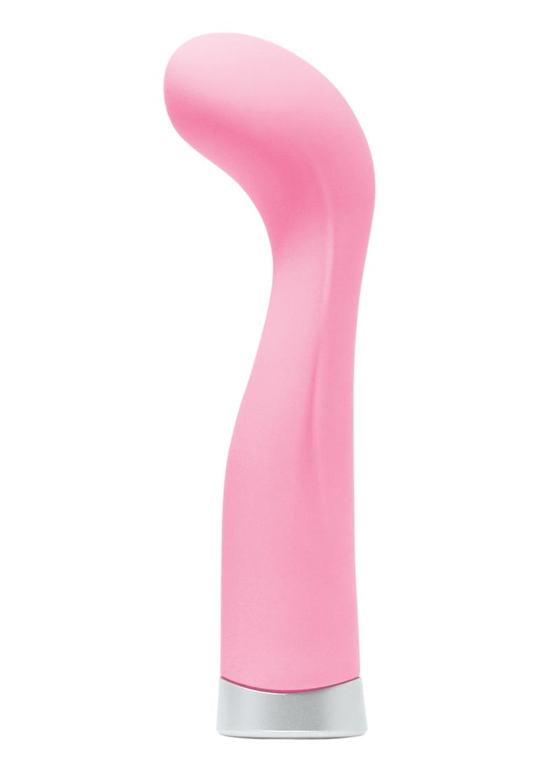 Luxe Collection Darling Silicone Rechargeable Flexible Compact Vibrator Waterproof Pink 4.49 Inch