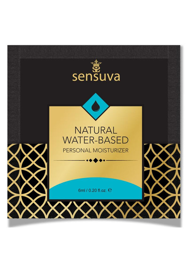 Sensuva Natural Water Based Lubricant .2Oz