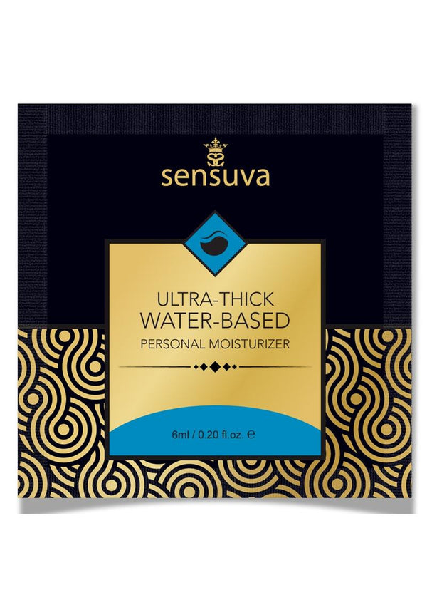 Sensuva Ultra Thick Water Based Lubricant .2Oz