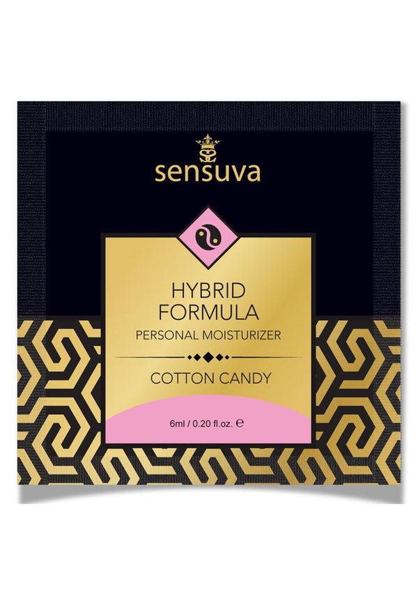 Sensuva Hybrid Cotton Candy Flavored Lubricant .2Oz