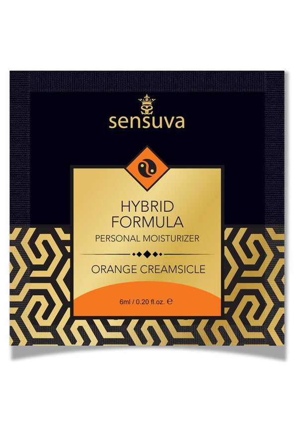 Sensuva Hybrid Orange Creamsicle Flavored Lubricant .2Oz