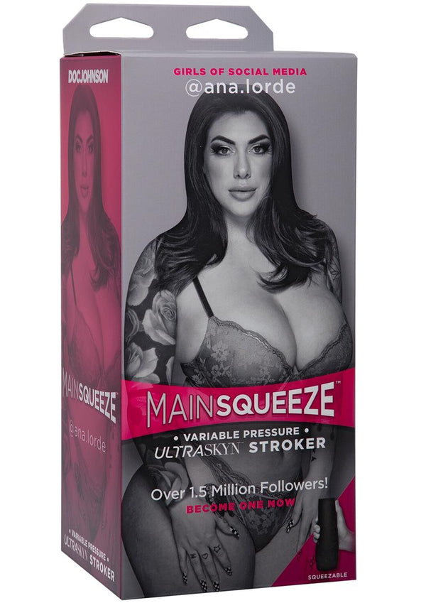 Main Squeeze Girls of Social Media @ana.lorde Ultraskyn Masturbator - Pussy - Vanilla