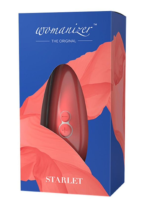 Womanizer Starlet 2 Clitoral Stimulator Rechargeable Waterproof Silicone Coral