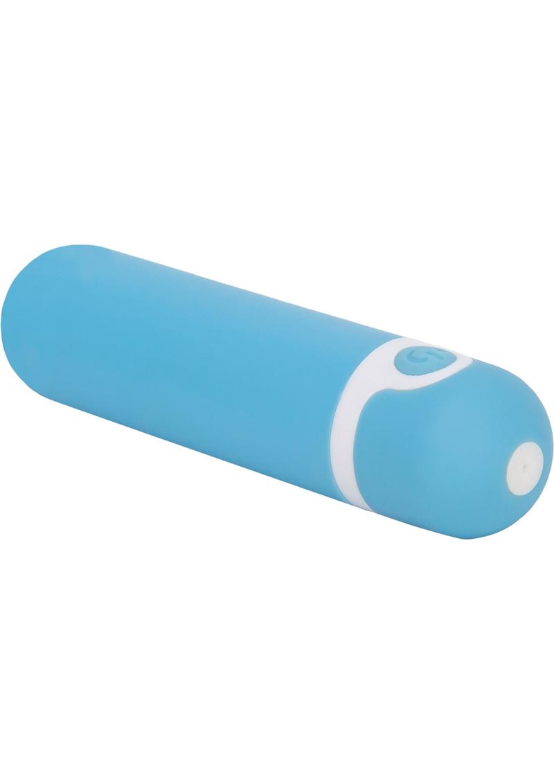 Wonderlust Purity Rechargeable Silicone Bullet - Blue