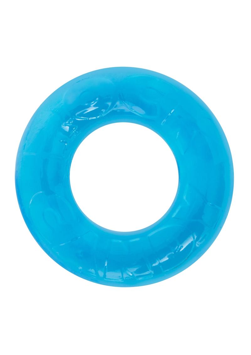 Rock Candy Gummy Ring Cock Ring One Size Fits Most Blue