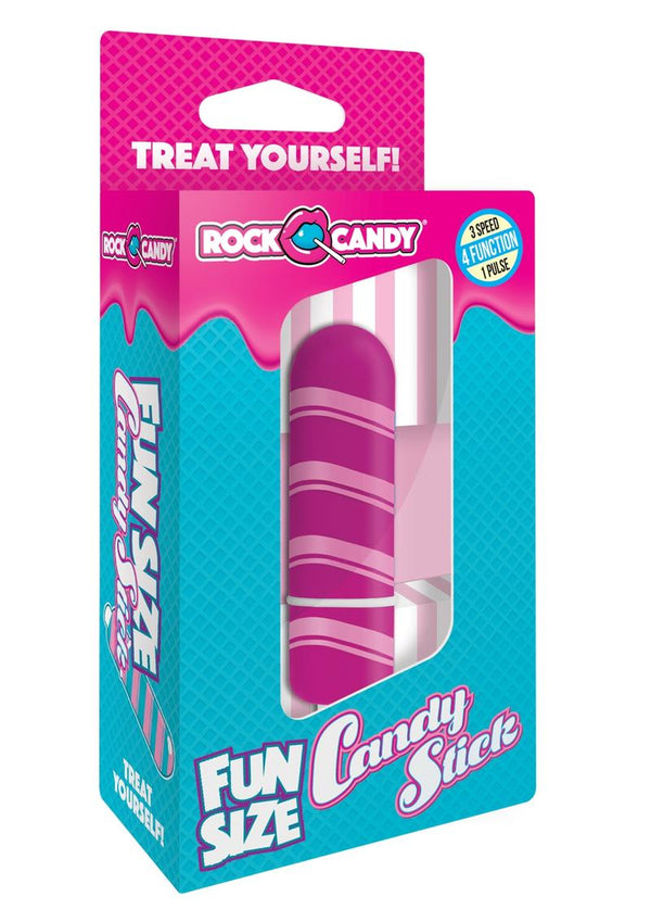 Rock Candy Fun Size Candy Stick Bullet Multi Function Splashproof  Purple