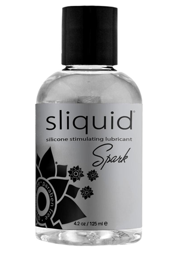 Sliquid Naturals Spark Booty Buzz Silicone Stimulating Lubricant 4.2 Oz