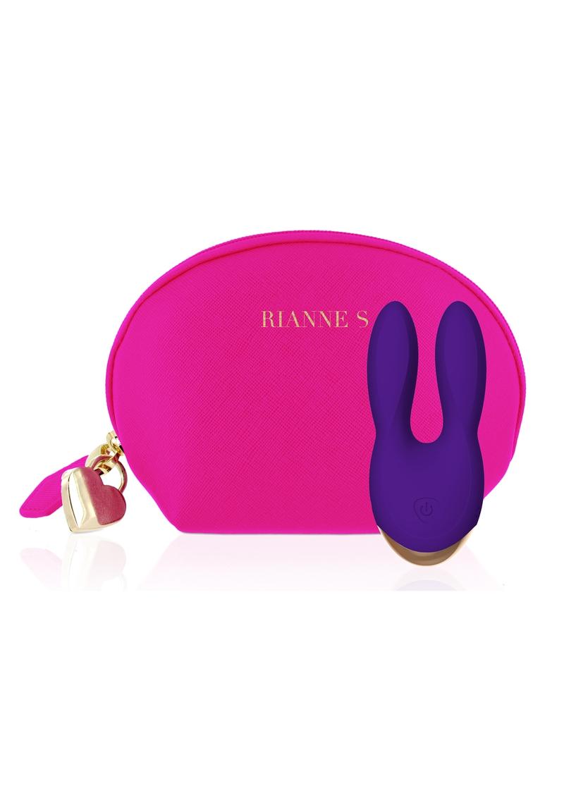 Rianne S Bunny Bliss Deep Multi Speed Multifunction Vibrator Rechargeable Waterproof Purple