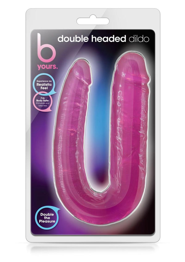 B Yours Double Headed Dildo 18in - Pink