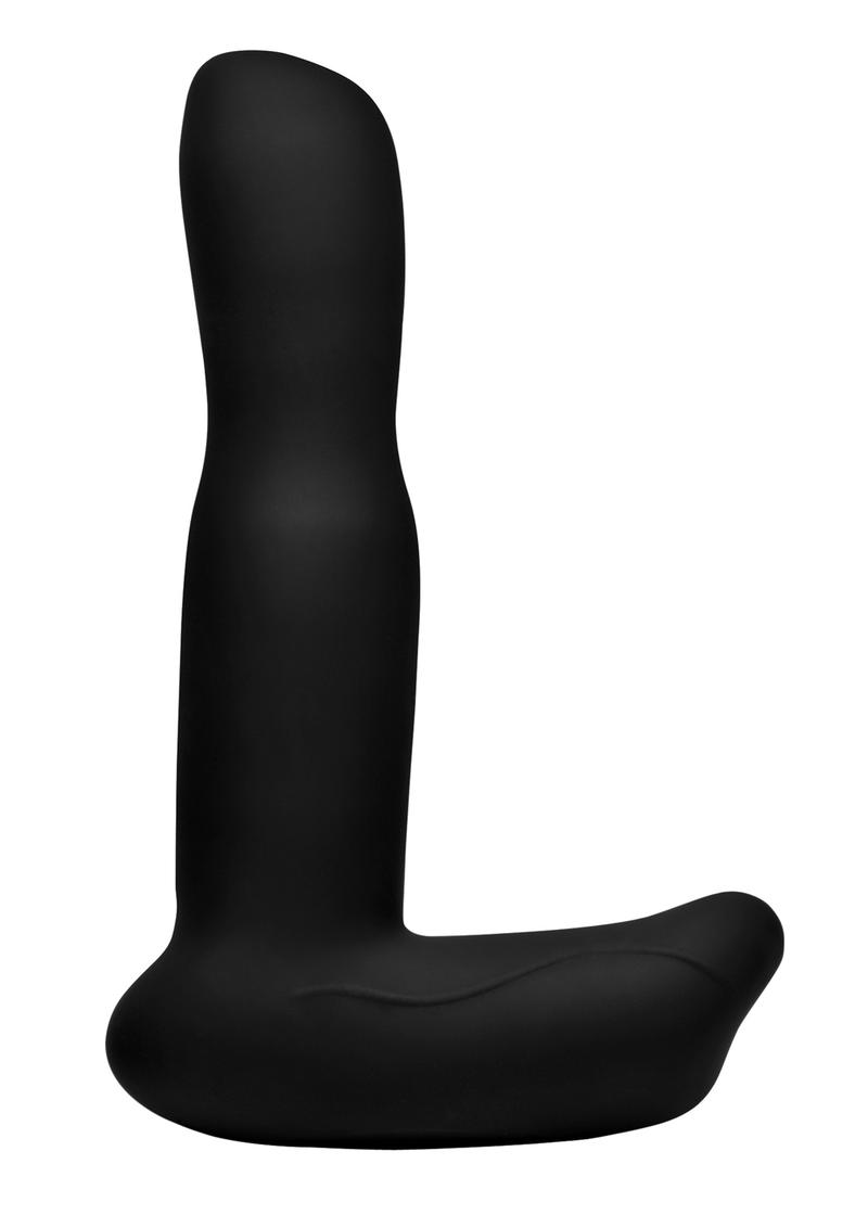 Under Control Silicone Prostate Stroking Vibrator With Remote Control Rechargeable Waterproof