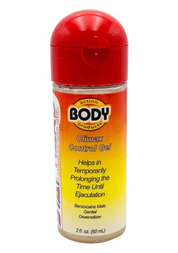 Body Action Stayhard Water Based Lubricant 2 Ounce