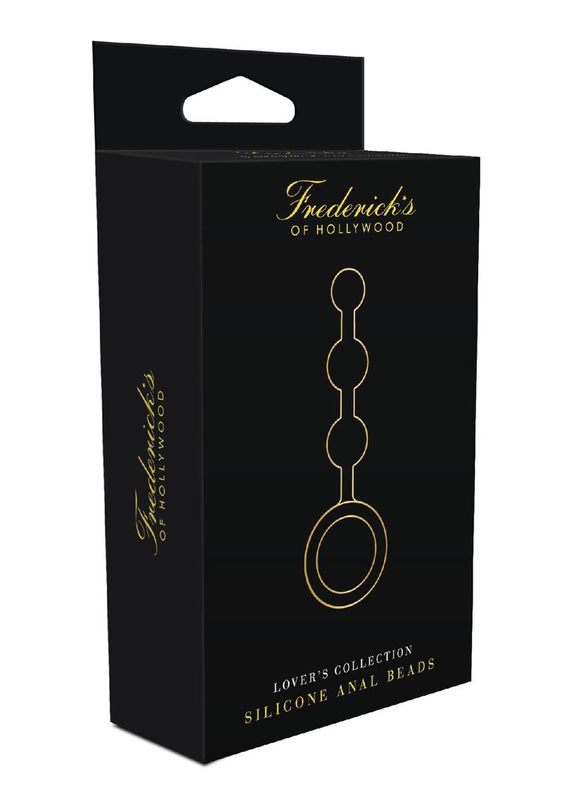 Frederick'S Of Hollywood  Silicone Anal Beads Black