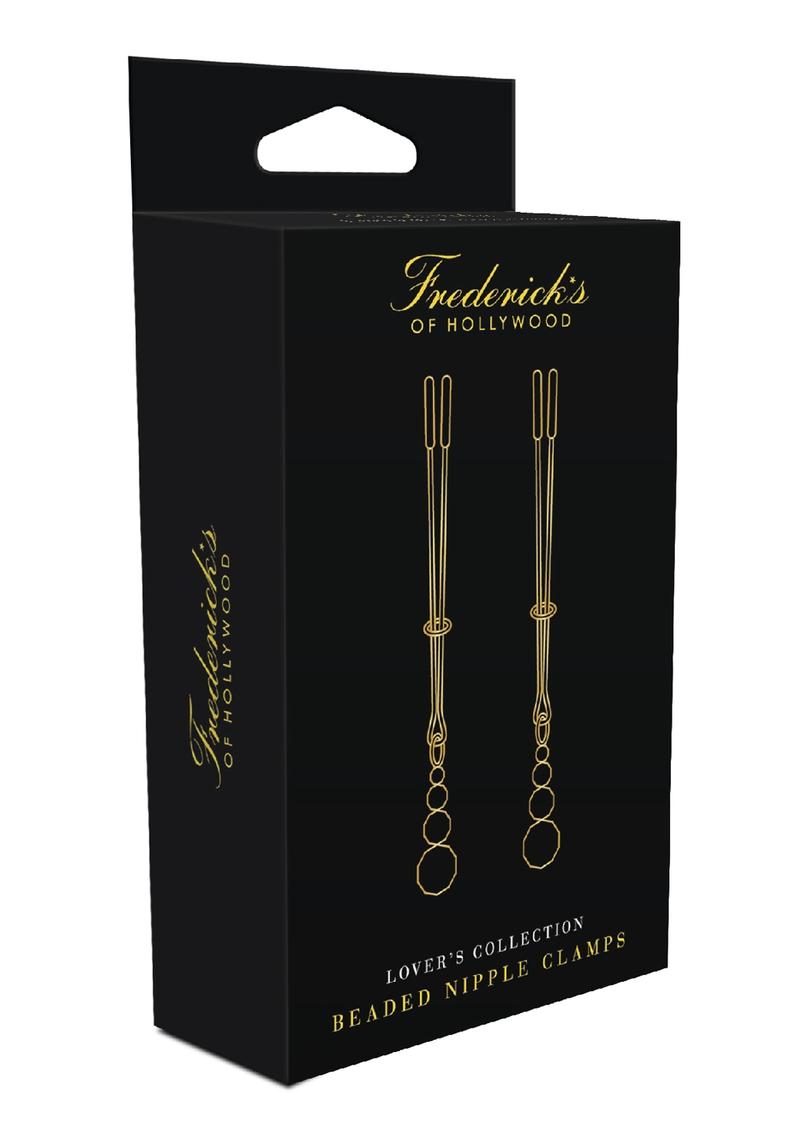 Frederick'S Of Hollywood  Beaded Nipple Clamps Adjustable