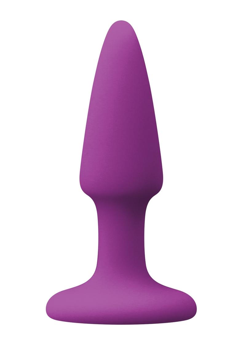 Colours Pleasure Plug Silicone Mini Anal Plug - Purple