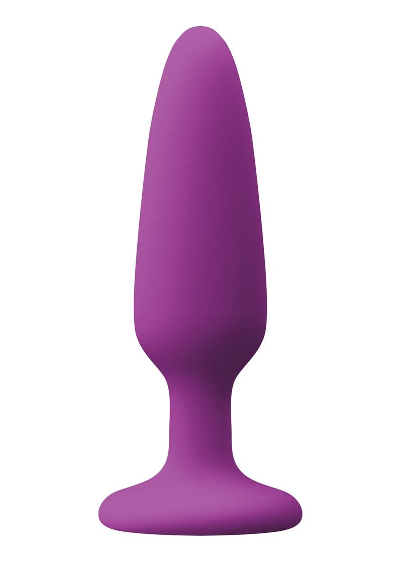 Colours Pleasure Plug Silicone Small Anal Plug - Purple
