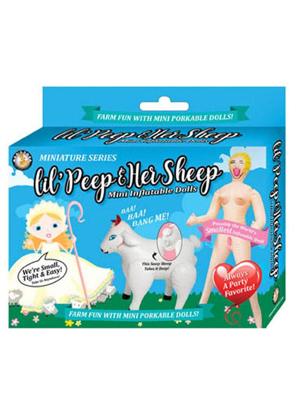 Miniature Series Lil' Peep & Her Sheep Mini Inflatable Dolls