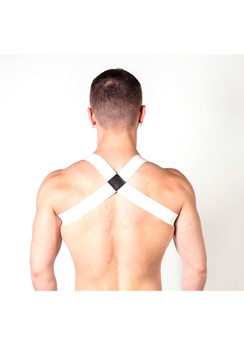 Prowler Red Sports Harness Lite Wht S/M