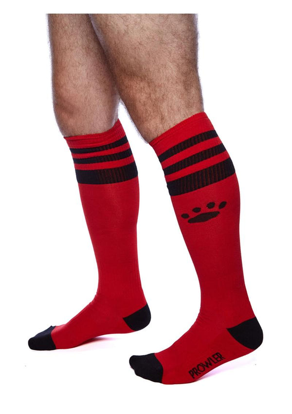 Prowler Red Football Socks Red/blk