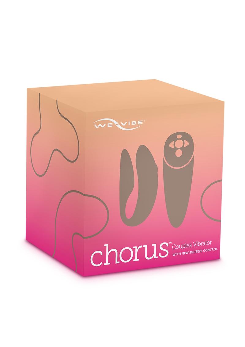 We-Vibe Chorus Rechargeable Couples Vibrator With Remote Control - Pink