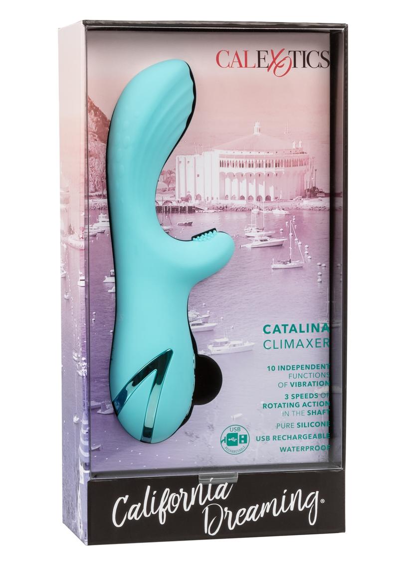 California Dreaming Catalina Climaxer Silicone Rechargeable Waterproof Blue
