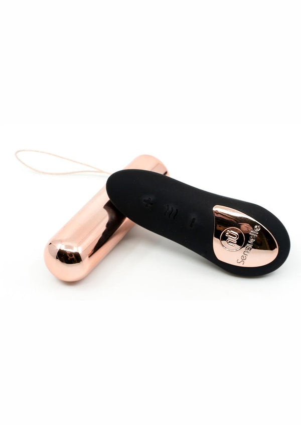 Wireless Remote Bullet Plus Rechargeable Waterproof Rose Gold