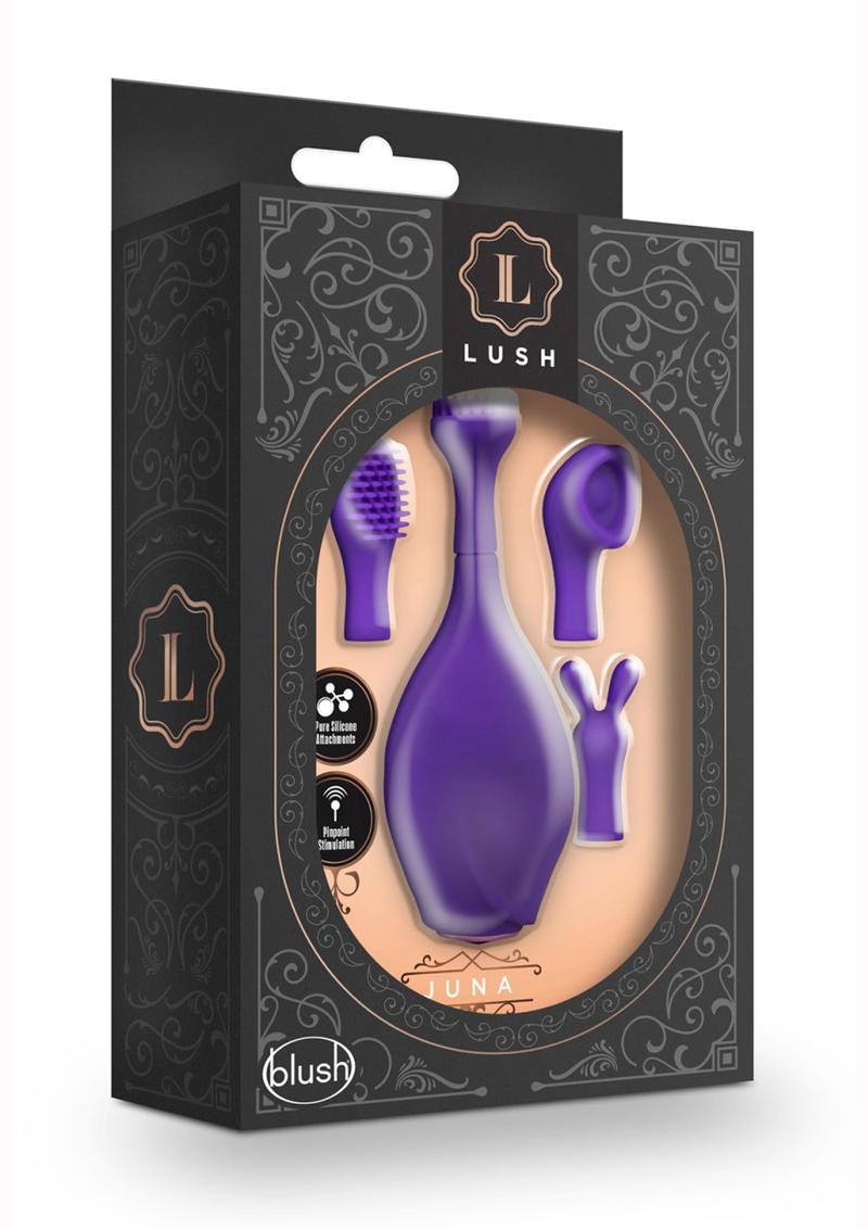 Lush Juna Rechargeable Silicone Vibrator- Purple