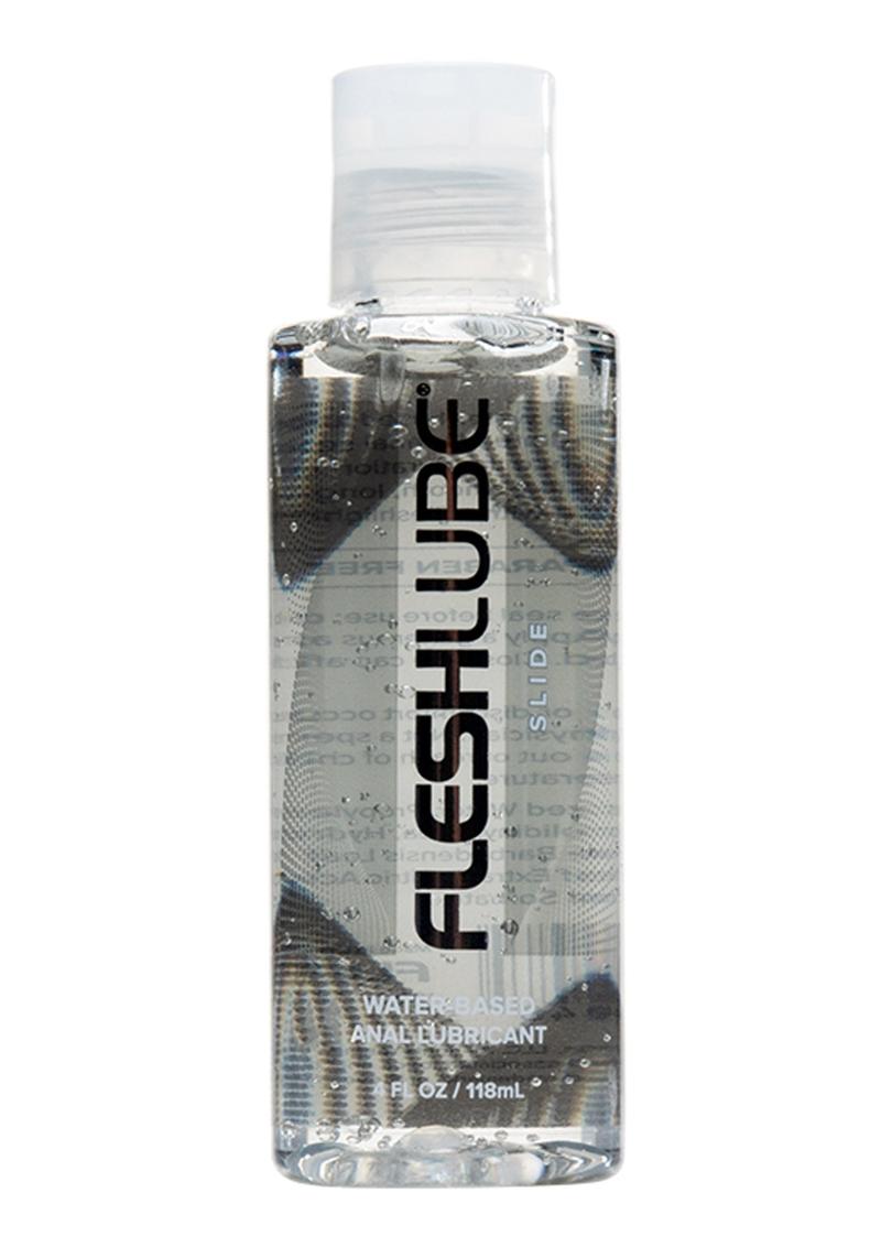 Fleshlube Slide Water Based Anal Lubricant Gel 4oz
